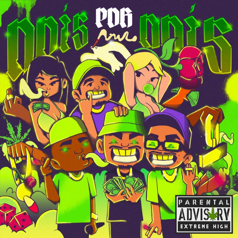 Capa do EP Nóis por Nóis, do Patrãum